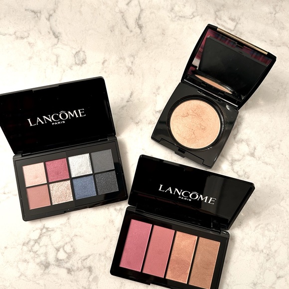 Lancôme Eyeshadow Palette, Blush Palette, and Highlighter - Picture 1 of 5